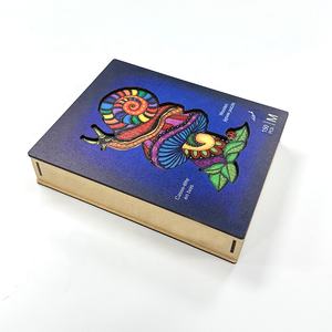 Puzzle en bois personnalisé A4, motif escargot coloré, 150 pièces, épaisseur 5 mm, avec boîte premium pour la maison, les loisirs et les cadeaux - Product Image 4