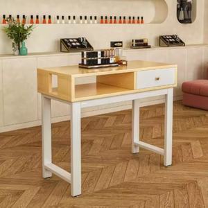 Mesa de Manicura de Metal de Diseño Japonés Moderno, Muebles de Hierro en Oferta para Salones de Uñas, Dormitorios y Salas de Estar - Product Image 5