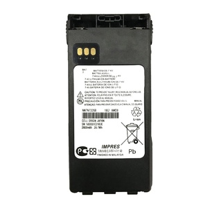 Batería de Iones de Litio Original de 2800mAh NNTN7335 para Walkie-Talkie XTS 2500, XTS 1500, MT1500, PR1500 con Función de Banda Aérea - Product Image 1
