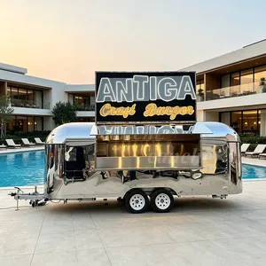 Chariot de restauration mobile pour hot-dogs, camion de cuisine extérieur, remorque de camping avec certification COC, conforme aux normes australiennes - Product Image 1