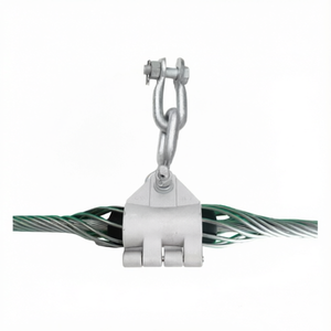 Abrazadera de Suspensión para Cable ADSS de Aleación de Aluminio CG, Alta Tensión, Herraje para Línea de Poste OPGW - Product Image 1