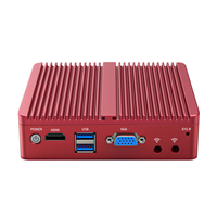 Enrutador suave Gigabit sin ventilador Pfsense Opnsense Gateway Barebone Computer 4 4*2,5 Nic Lan Ethernet Ports Intel N4000 Mini Pc