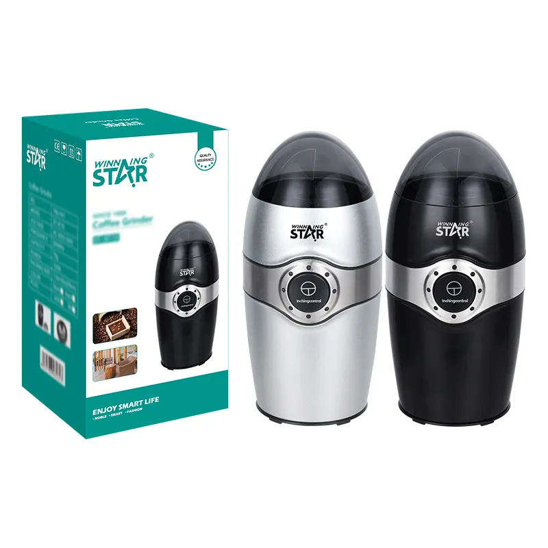 WINNING STAR Electric Commercial Coffee Grinder ST-9710 150W ABS+Stainless Steel Coffee Bean Grinder Machine