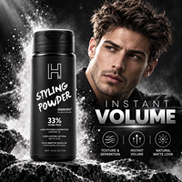 Bedak Penata Rambut Ringan 15g dengan Tekstur, Volume, Penyerap Minyak, Hasil Matte, Tahan Lama, Tampilan Alami, Pasokan Grosir