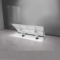 Porte d'accès au plancher escamotable électrique en acier allié robuste pour installation en sous-sol