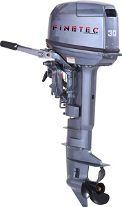 มอเตอร์เรือ 2 จังหวะ น้ำทะเล 30 แรงม้า สำหรับเรือเดินทะเล - Product Image 3