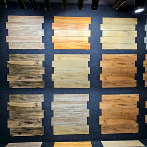 Carreaux de porcelaine mate imitation bois 200x1200mm, texture bois massif rustique, carreaux muraux et de sol pour salon - Product Image 1