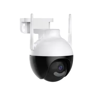 Nouvelle caméra sans fil 8mp Icsee caméras de sécurité extérieures détection humaine Ai Cctv Surveillance Xm 4k Wifi Ptz caméra réseau
