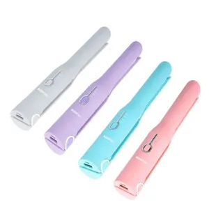 New Arrival Home Use Mini Cordless Portable Mini Hair Straightener Flat Iron