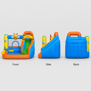 Château gonflable <span class=keywords><strong>Noco</strong></span> Classic Jumping House pour usage domestique, avec des couleurs vives, pour deux enfants - Product Image 3