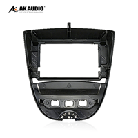 2005-2004 Toyota AygoCitroen C1Peugeot 107 10.1 inci Modifikasi Kontrol Pusat Mobil Kit Bingkai Plastik ABS+PC