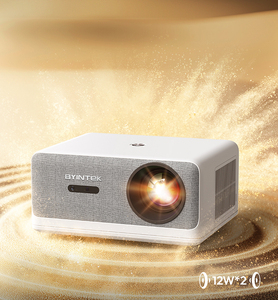 Projecteur intelligent <span class=keywords><strong>BYINTEK</strong></span> U14 2026, 750 ANSI réels, 4K, Android 9, mise au point automatique et correction trapézoïdale, moteur optique scellé anti-poussière, cinéma maison - Product Image 2