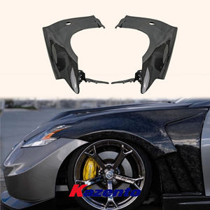 Per <span class=keywords><strong>Nissan</strong></span> <span class=keywords><strong>370Z</strong></span> Z34 2009 + EPA stile in fibra di carbonio parafango anteriore di raffreddamento ventilato - Product Image 2