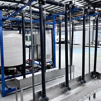 Système d'alimentation liquide fermenté contrôlé par PLC pour porcs, avec réservoir de fermentation à pesage et vanne de pipeline à auto-nettoyage automatique