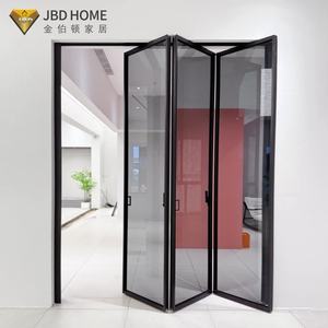 <span class=keywords><strong>Puerta</strong></span> Plegable de Aleación de Aluminio Retro para Espacios Pequeños, <span class=keywords><strong>Puerta</strong></span> <span class=keywords><strong>Corredera</strong></span> Interior <span class=keywords><strong>Tipo</strong></span> Acordeón, Separador de Habitaciones, Despensa - Product Image 2