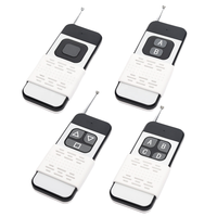 Control Remoto Inalámbrico RF de Largo Alcance de 433 MHz, Transmisor de 1 a 4 Botones para Puerta de Garaje Electrónica y Automatización del Hogar