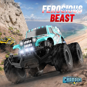 1/14 échelle modèle 2.4GHZ 4CH <span class=keywords><strong>pas</strong></span> <span class=keywords><strong>cher</strong></span> RC voiture jouet 4WD tout-terrain télécommande <span class=keywords><strong>dinosaure</strong></span> voiture pour la vente en gros - Product Image 4