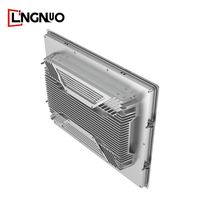 Panel PC Industrial de 17.0 Pulgadas con Pantalla Táctil Resistente, Sin Ventilador, a Prueba de Polvo y Golpes, DC12V, Doble LAN, Puerto HD, para Control de Carriles de Carretera