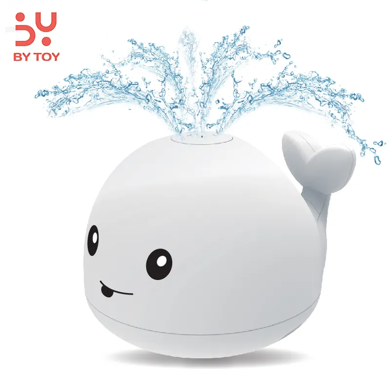 Electric Infant Baptism Toddlers Kids Induction Sprinkler Bathtub Animal Whale Bathroom Shower Swimming Water Baby Bath Toys