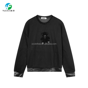 <span class=keywords><strong>Set</strong></span> 2 Pezzi da Donna: Felpa in Cotone con Stampa Animale Ricamata 3D e Pantaloni Casual a Gamba Dritta, Abbigliamento Sportivo di Moda Best-seller - Product Image 6