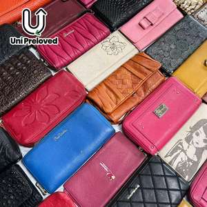 Portefeuille en cuir véritable A11-2, sacs d'occasion en gros, designs mixtes, styles populaires, adaptés à la <span class=keywords><strong>revente</strong></span>, haute qualité - Product Image 1