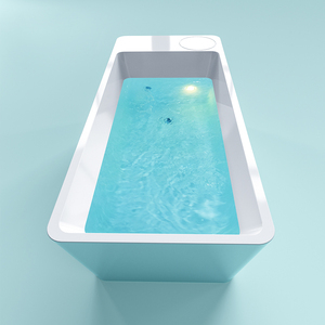 Baignoire de plongée froide tout-en-un en acrylique avec refroidisseur et filtre à ozone, écran tactile, pour 1 personne - Product Image 2