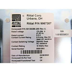 Rittal 9967307 50136386-250 Conjunto de alarma de ventilador 71-2 50136386-250Garantía 12 meses de garantía - Product Image 5