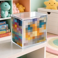 Vitrine de collection de cartes à collectionner en acrylique transparent, personnalisée, magnétique, haute transparence, résistante aux UV, pour collectionneurs