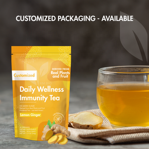 カスタマイズハーブ免疫サポートドリンクインスタントウコンレモンジューシージンジャージューシーショットティーパウダー - Product Image 5