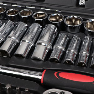 Jeu de clés à douille Iron Faction 216 pièces, clé à cliquet, tournevis, kit d'outils de réparation automobile, utilisation par les mécaniciens - Product Image 3