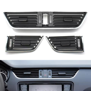 Accessoires de voiture en gros Tableau de bord Climatiseur AC Panneau de calandre pour <span class=keywords><strong>Skoda</strong></span> Octavia 2013-2021 5E0820951C 5E0819701 - Product Image 1