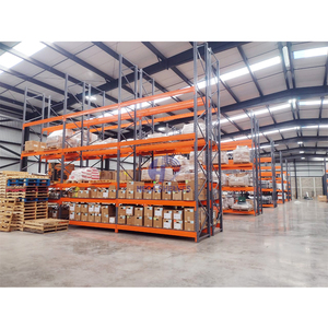 Personalización Sistema de estantería de palés Vigas de estante Empuje hacia atrás Sistemas de estantería de palés Estantería de palés industriales - Product Image 6