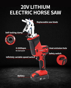 KAFUWELL PA4230 <span class=keywords><strong>Scie</strong></span> alternative sans fil 20V <span class=keywords><strong>Scie</strong></span> à bois/métal <span class=keywords><strong>Scie</strong></span> <span class=keywords><strong>sabre</strong></span> <span class=keywords><strong>Scie</strong></span> électrique portable Outil électrique rechargeable - Product Image 3