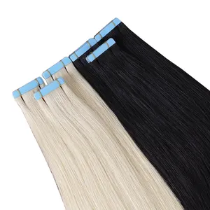 Juancheng County Factory Tape In Extensions de cheveux Aspect naturel 100% Cheveux humains brésiliens de haute qualité