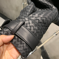 Veste en cuir de mouton véritable à col montant pour femme, veste bomber en peau de mouton véritable tissée à la main, veste en cuir décontractée surdimensionnée pour femme