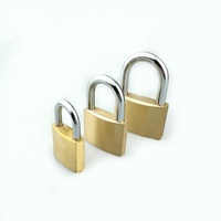 Cadenas à clé maîtresse en laiton pour usage maritime avec une seule clé pour ouvrir toutes les tailles 40 mm 50 mm et 60 mm