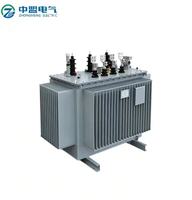 Transformateur triphasé immergé dans l'huile 100 kVA 220 V vers 110 V pour usage industriel