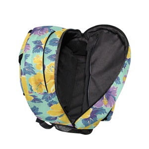New Arrival Customized Hibiscus Flowers Lightweight Durable Casual School Backpack Football Training Bags for Adults Students - Product Image 4