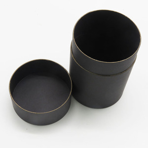 Caja de Embalaje Redonda de Cartón Biodegradable, Tubo de Papel para Frascos, Botellas y Envases Pequeños <span class=keywords><strong>con</strong></span> <span class=keywords><strong>Tapa</strong></span> Telescópica - Product Image 2
