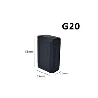 Traceur GPS 4G 800mAh Mini Dispositif de Suivi de Véhicule en Temps Réel Localisateur Antivol de Voiture 4G20