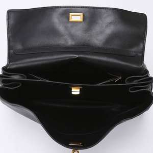 Bolso de Hombro Retro Plateado para Mujer, Bolso de Gran Capacidad, Bolso de Hombro de Fibra de Poliéster - Product Image 3