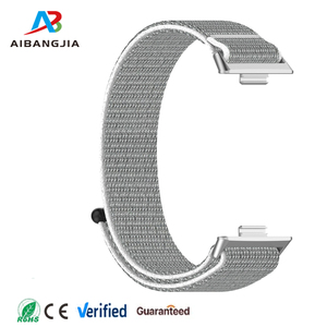 Smartwatch Accesorios Reemplazo de la pulsera de tela Sport Nylon <span class=keywords><strong>Band</strong></span> para <span class=keywords><strong>Huawei</strong></span> Watch Fit 3 <span class=keywords><strong>Correa</strong></span> Correas - Product Image 1