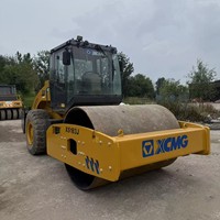مدحلة طرق أحادية الأسطوانة XCM 2010 XS183J بوزن تشغيل 18 طن لمشاريع إنشاء الطرق والهندسة المدنية