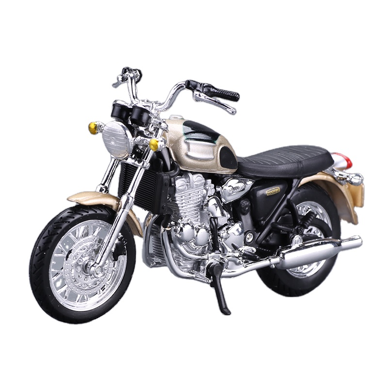 Maisto 1:18 Motocicleta Thunderbird Clássica em Metal Fundido