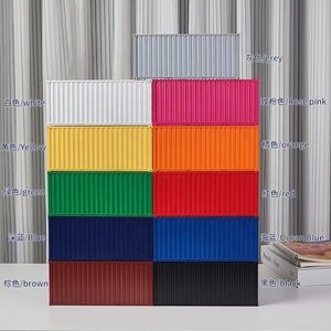 Simulation <strong>Shipping</strong> <strong>Container</strong> <strong>Model</strong> 20ft Mini Toys Logistics <strong>Container</strong> Multifunction Pen Holder Office Gift Custom Logo - Product Image 4
