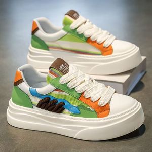 Zapatillas de Diseño Exclusivo con Combinación de Colores, Estilo Universitario, Zapatillas Deportivas Juveniles, Zapatos de Moda de Celebridades de Internet - Product Image 1