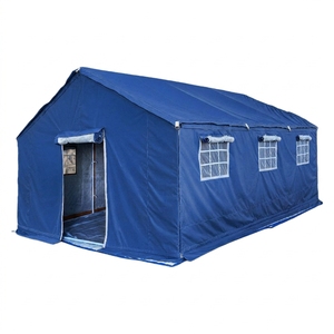 Tente à structure tubulaire en acier, <span class=keywords><strong>prix</strong></span> usine, imperméable, coupe-vent, abri d'urgence pour les situations de catastrophe - Product Image 6