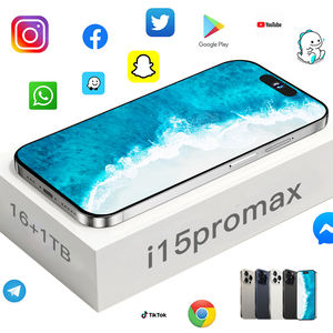 Teléfono Celular Inteligente I 15 Pro 16GB+1TB Octa Core LTE CDMA 108MP Cámara Trasera LED 120Hz 4K 65W Carga Rápida 5G Inglés - Product Image 5