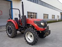 Tracteur agricole à quatre roues motrices de 60 ch pour le labour, le semis et le transport