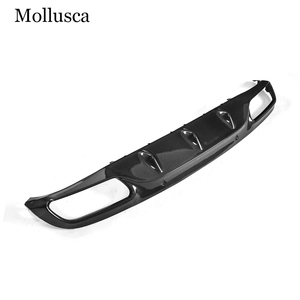 สำหรับ C-Class W205 4 ประตู รุ่น AMG สไตล์คาร์บอนไฟเบอร์  ลิ้นกันชนหลัง  ดิฟฟิวเซอร์หลัง ปี 2015-2021 - Product Image 5